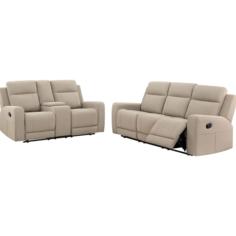 2 sièges rembourrés inclinables et en taupe avec revêtement en similicuir 5 sièges pour les espaces contemporains Inclinaison manuelle, dossier divisé, deux porte-gobelets