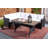Izmir 6 - Person Patio Conversation Set with Cushions-349404924