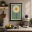 Single Daisy Botanical 1 Piece Wrapped Canvas Wall Art-1494171552-1494171550