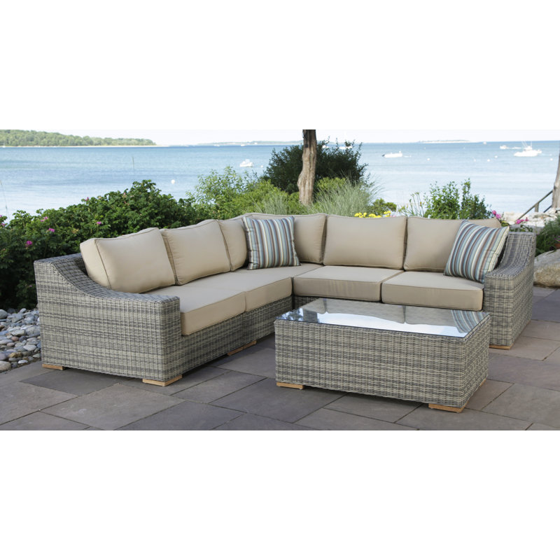 Corsica Outdoor 6 - Piece Conversation Set