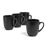 over&back Coupe Semi-Matte Hand-Finished Stoneware Mugs