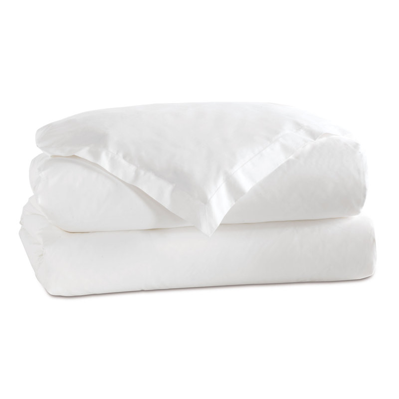 Gianna Luxe Duvet Cover, Chiaro Luxe White, Full