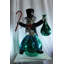 Sculpture «Nianto Giant Wealthy Gentleman» avec résine Pop Art champagne 49 po x 36 po x H 58 po