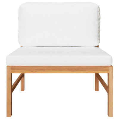 Teak - Person Patio Conversation Set with Cushions