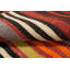 Tapis rayé en laine Kilim