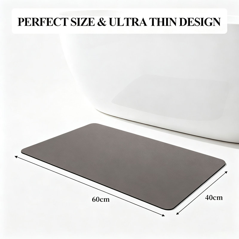Bath Mat, Dark Beige