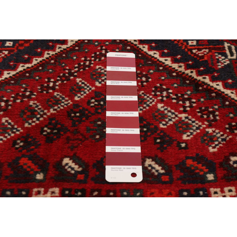 Tapis rouge Melis 3 pi 5 po x 5 pi 1 po