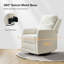 Fauteuil inclinable manuel oscillant pivotant moderne Caleya-1786358510