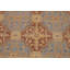 Tapis bleu clair / brun clair en laine noué à la main 9 pi x 12 pi Silke