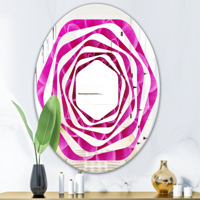 Miroir mural sans cadre Flower and Petals