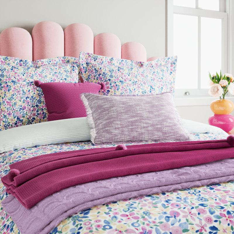 Minnie Cushion 30x50cm, Lavander