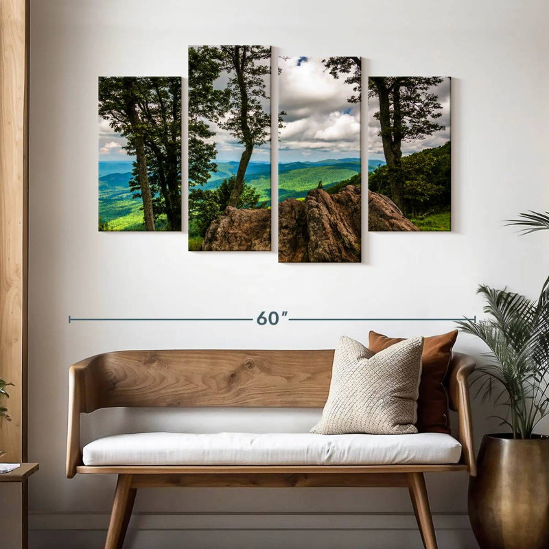 Alvord Blue Ridge Perspectives, H 32 po x l 52 po