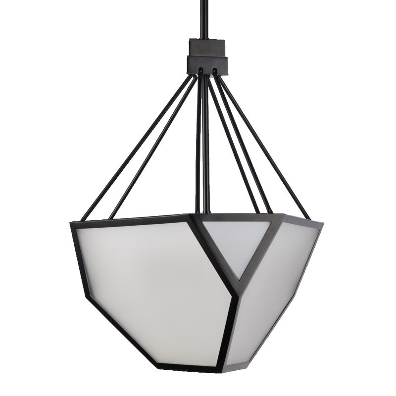Zamia 3 - Light Geometric Chandelier