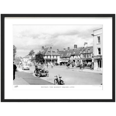 Witney, The Market Square C1955 by Francis Frith - Single Picture Frame Print