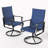 Swivel Patio Dining Armchair (Set of 2)-1388842543