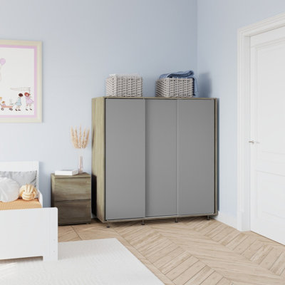 Solid Wood Wardrobe