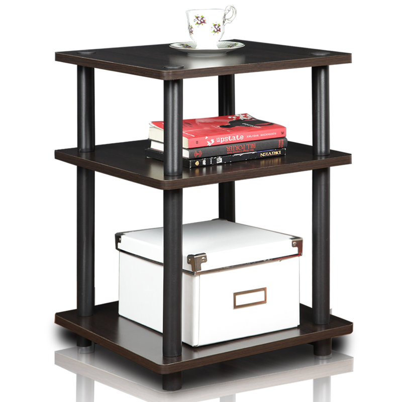 Colleen 52.6cm H x 37.1cm W Etagere Bookcase, Espresso