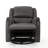 Comfortable Manual Reclining Chair With Swivel Function For Relaxation-1224877351