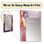 Gold And Pink Marble Essence III - Modern Wall Mirror-1140849271