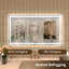 Ridlee X P 24 po Miroir de salle de bain H-1953229991