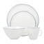 Canvas Home Abbesses Colored Rim Porcelain 4 Piece Dinnerware Set, Service For 1-18578179