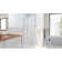 Unidoor-X 34" W x 72" H Hinged Frameless Shower Door with ClearMax™ Technology