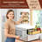 4 Pack Magnetic Spice Rack Organizer