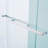  56"W X 60"H Double Sliding Tub Shower Door, Aluminium Alloy Frame In Chrome, 1/4" (6Mm) Thick SGCC Tempered Clear Glass.-124947312