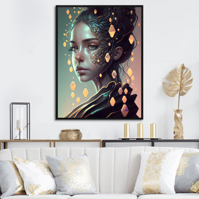 " Crystal Hexagon Woman III "