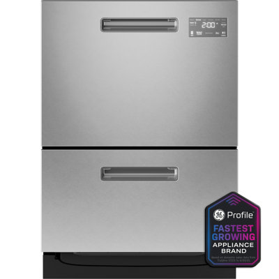 GE Profile Dishwasher Double Drawer