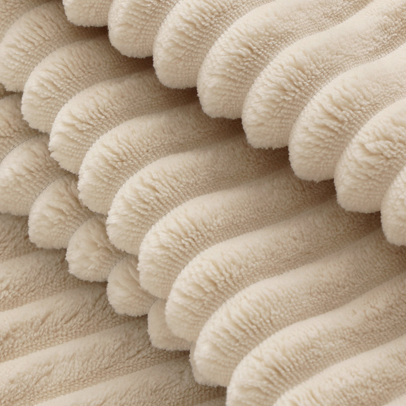 Canapé modulaire Boneless de 105 po avec méridienne en L et sans assemblage requis, Orienté à droite, Beige