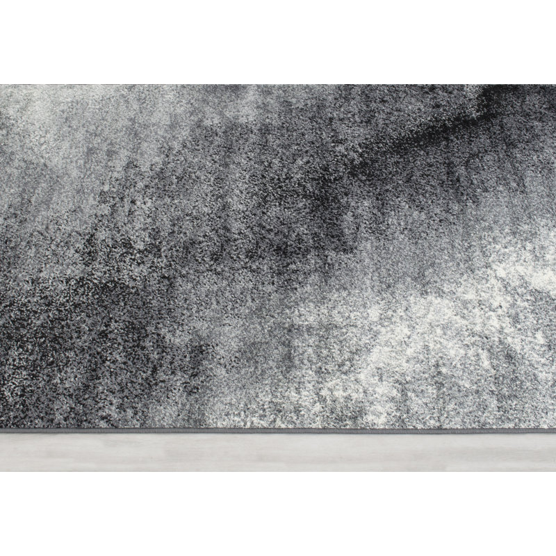 Washam Abstract Indoor Rug, Rectangle 5' x 7'