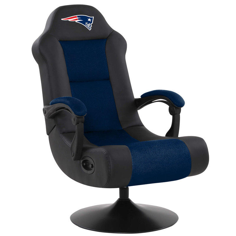 Fan Life Game Chair, New Engl- Patriots - Blue