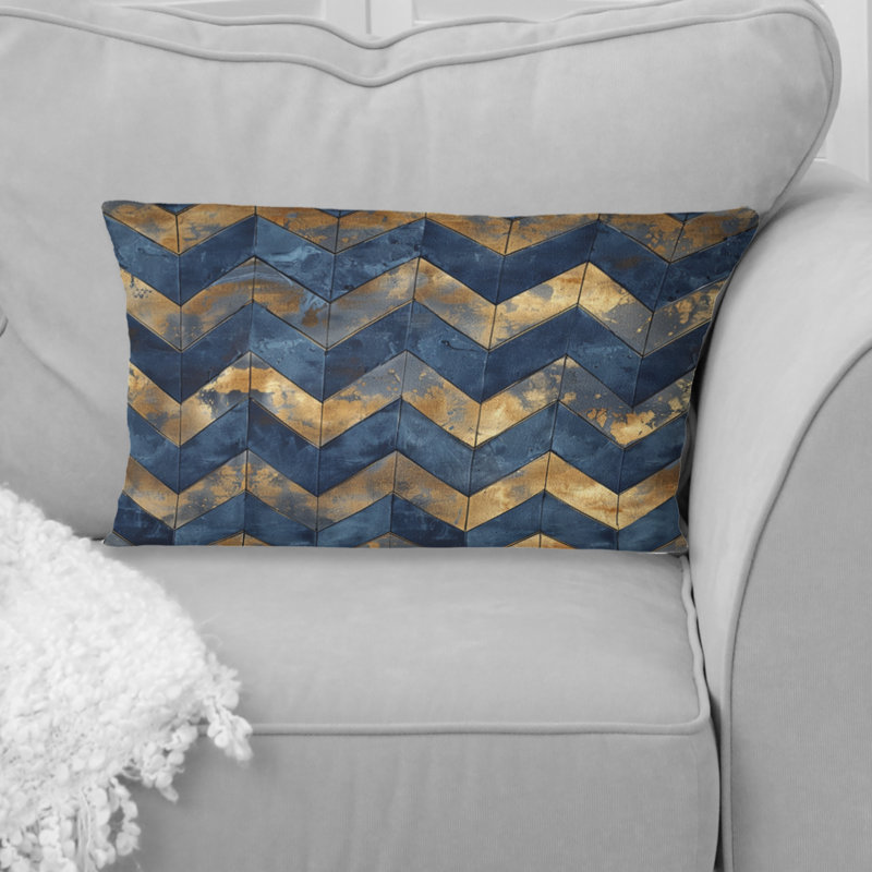 Coussin Chevron Harmony IV - Glam