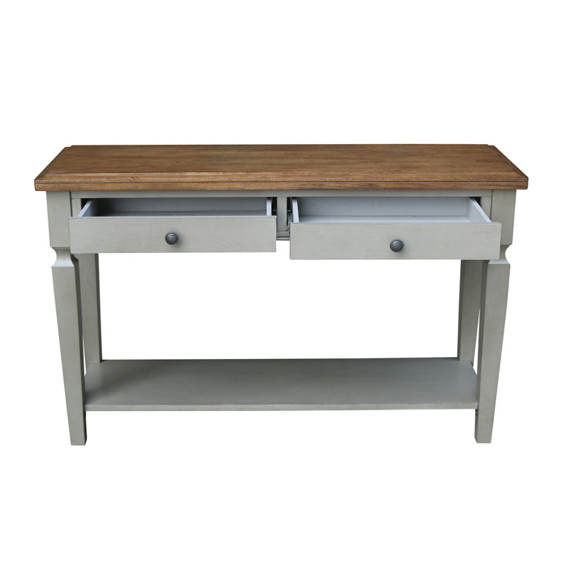 Console Briseno, Hickory / pierre