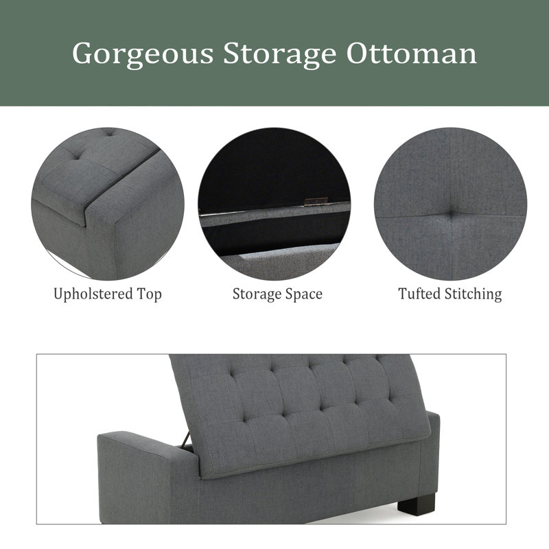 GUERNSEY OTTOMAN