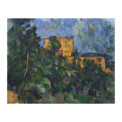 Château Noir, Paul Cézanne, estampe numérique