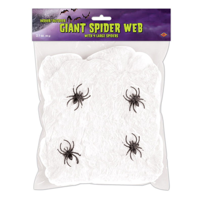 Toile d’araignée géante, Blanc