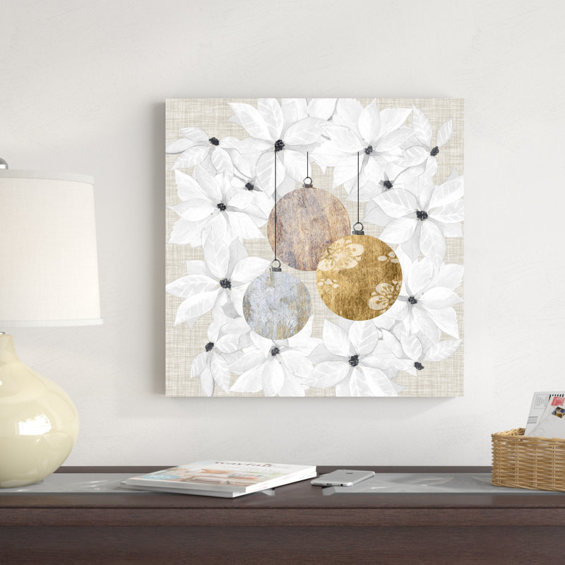 Soph sophistiqué «Christmas IV» par Grace Popp - impression sur toile tendue, H 20 po x l 20 po x P 1,25 po