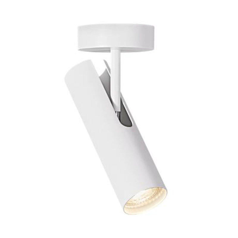 Semi Flush Mount, White