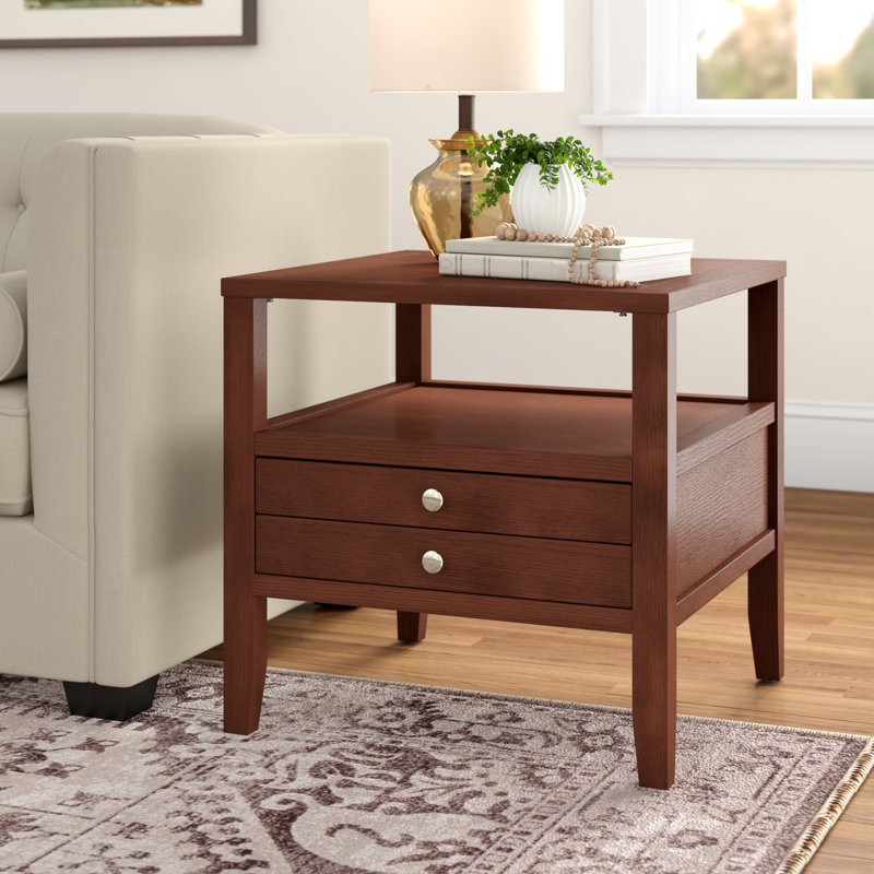 Table de bout avec rangement Mariotti