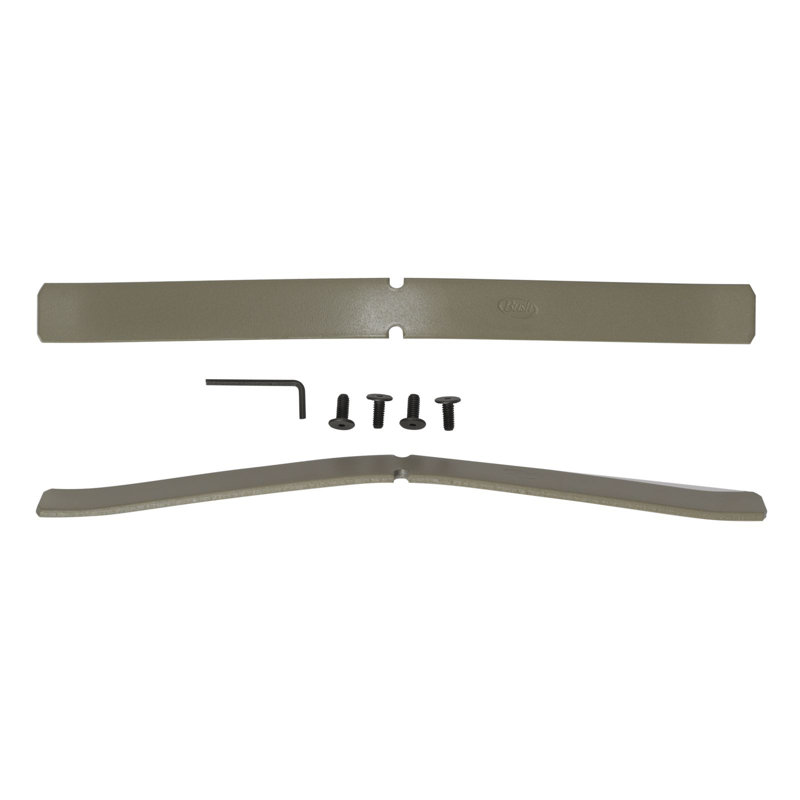 Pied en métal pour cloisons ProPanel, Brun clair moisson / taupe