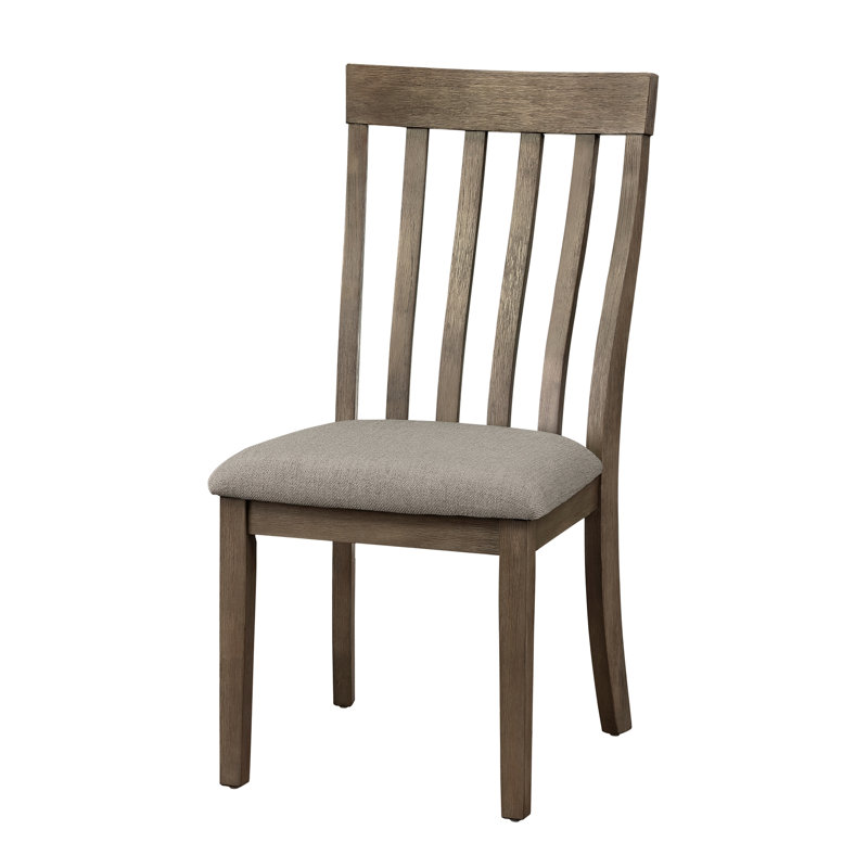 Ensemble de chaises de salle à manger 2 pièces, Brun