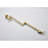 Brushed Gold Pot Filler Faucet For Wall Mount - Folding Option, 360 Spin, Robust Brass Material, Corrosion Finish, Double Handles Accurate Water Control Mounted Look, Rotatable, Brass, Coating,-454682190