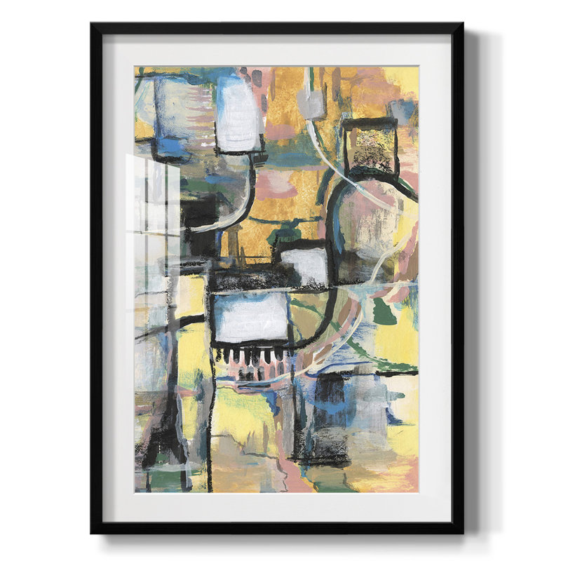 Écran mémoire II - impression encadrée, H 25,5 po x l 17,5 po, Noir