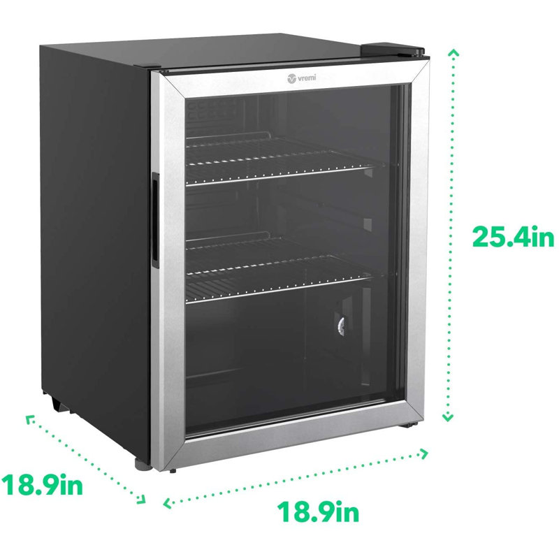 Mini réfrigérateur à 2 tablettes réglables Vremi
