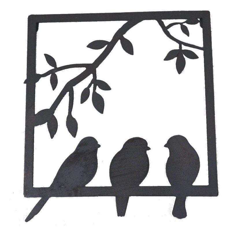 Birds - Single Picture Frame Wall Art on Metal
