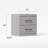 Avigail 2 Drawer Nightstand-842856155