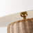 Thom Filicia Delanna 1 Light Bedroom Home Office Living Room Lamp In Blonde Rattan Finish With White Linen Shade
