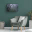 Art mural sur toile tendue - Sho Shibata «Misty», art mural pour salon, chambre à coucher ou bureau - 12 x 19